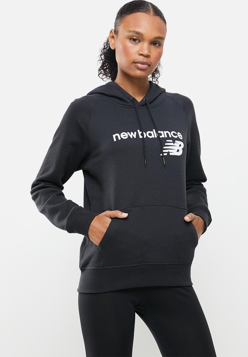 Classics core hoodie - black New Balance Hoodies, Sweats & Jackets ...