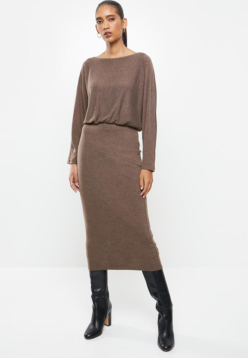 taupe dress casual