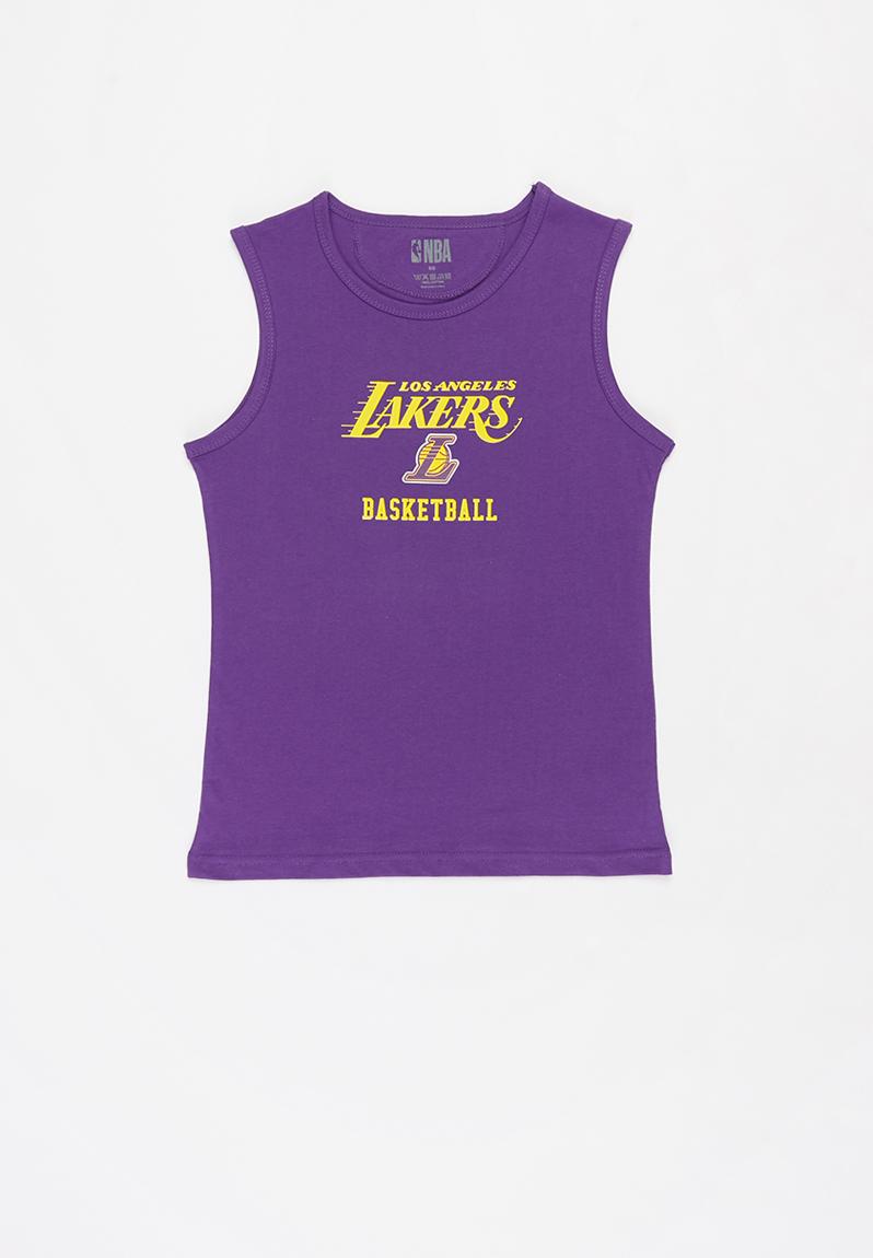 lakers vest mens