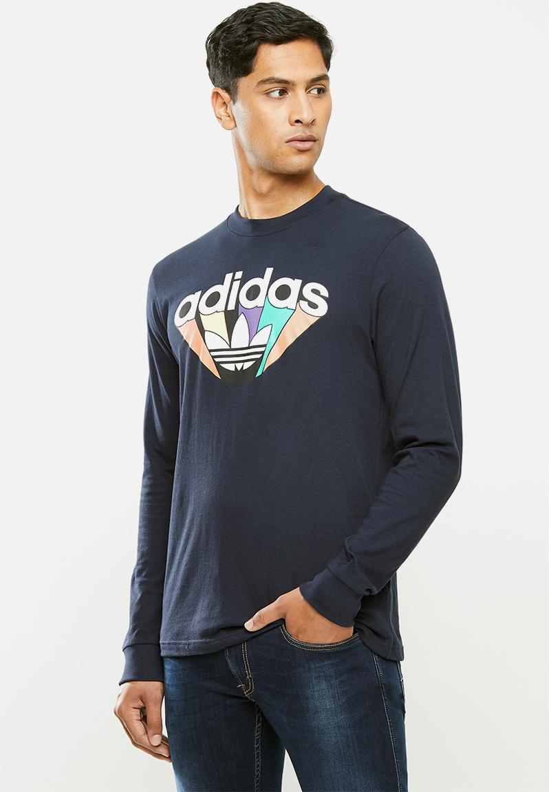 Adidas summer T-shirt - legend ink adidas Originals T-Shirts ...