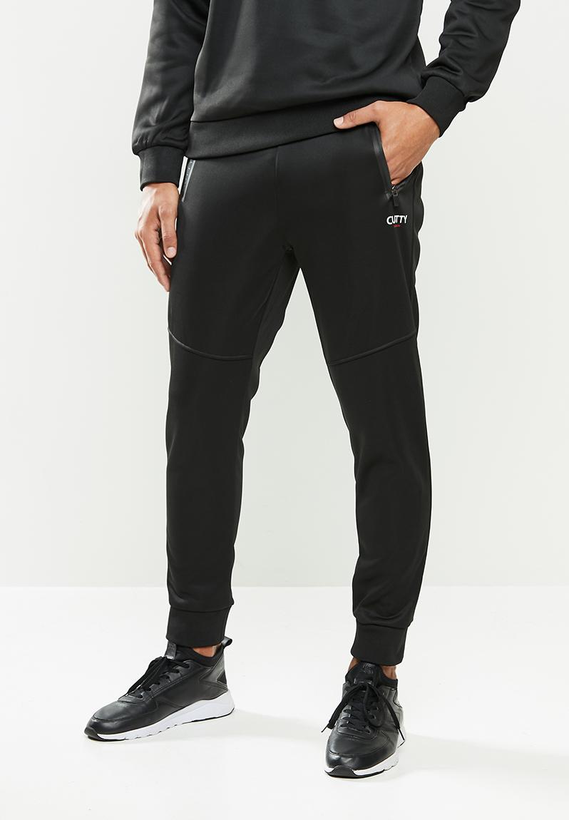 Trackpant - black Cutty Pants & Chinos | Superbalist.com