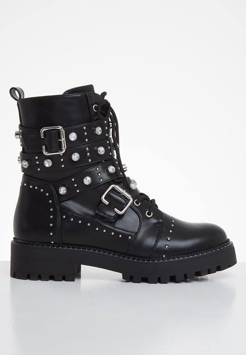 Bling the changes grunge boot - black SISSY BOY Boots | Superbalist.com