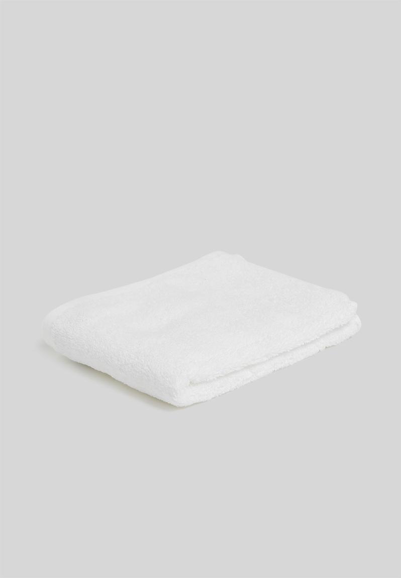 Nara bamboo cotton towel - white Linen House Towels | Superbalist.com