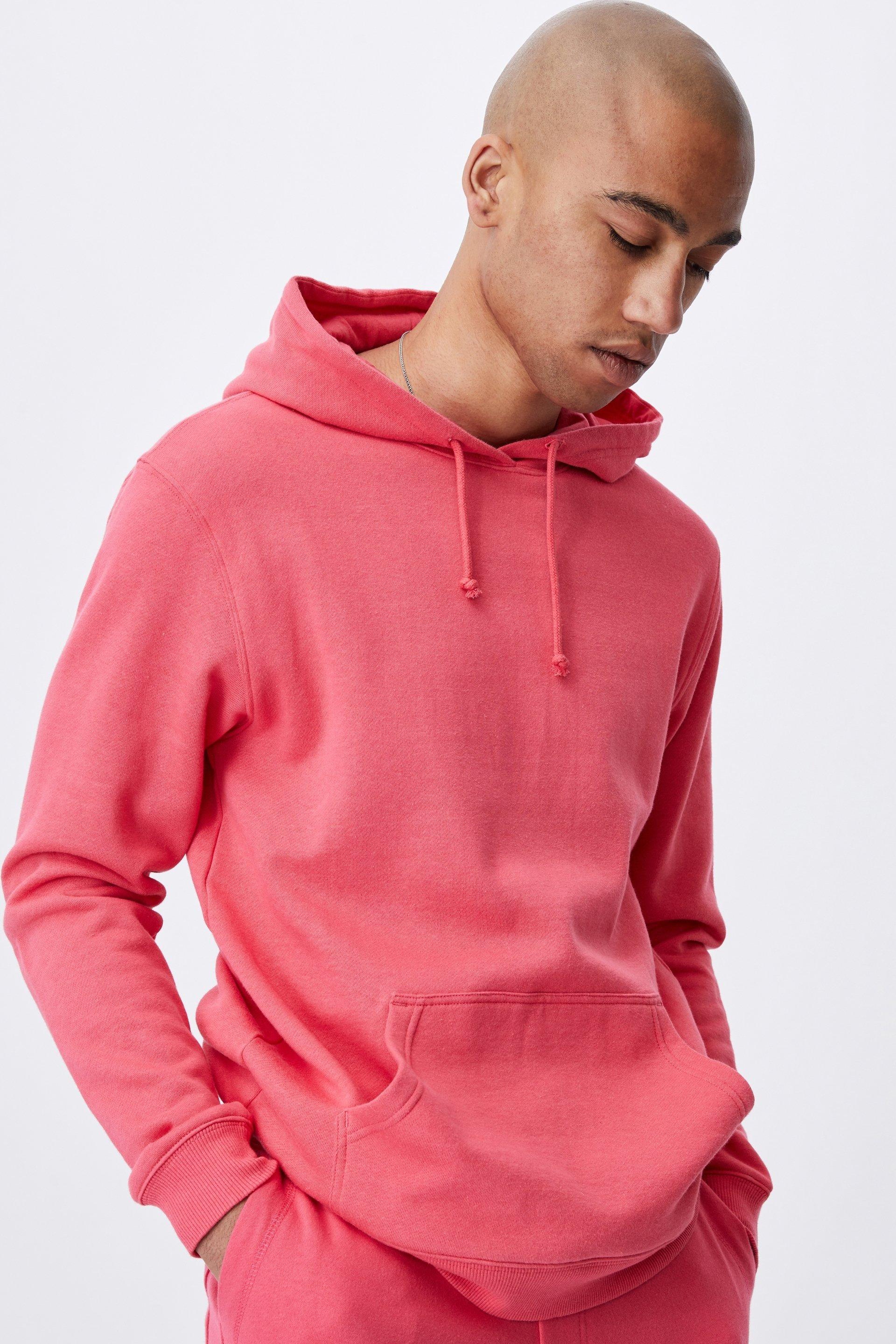 pink brand fleece pullover