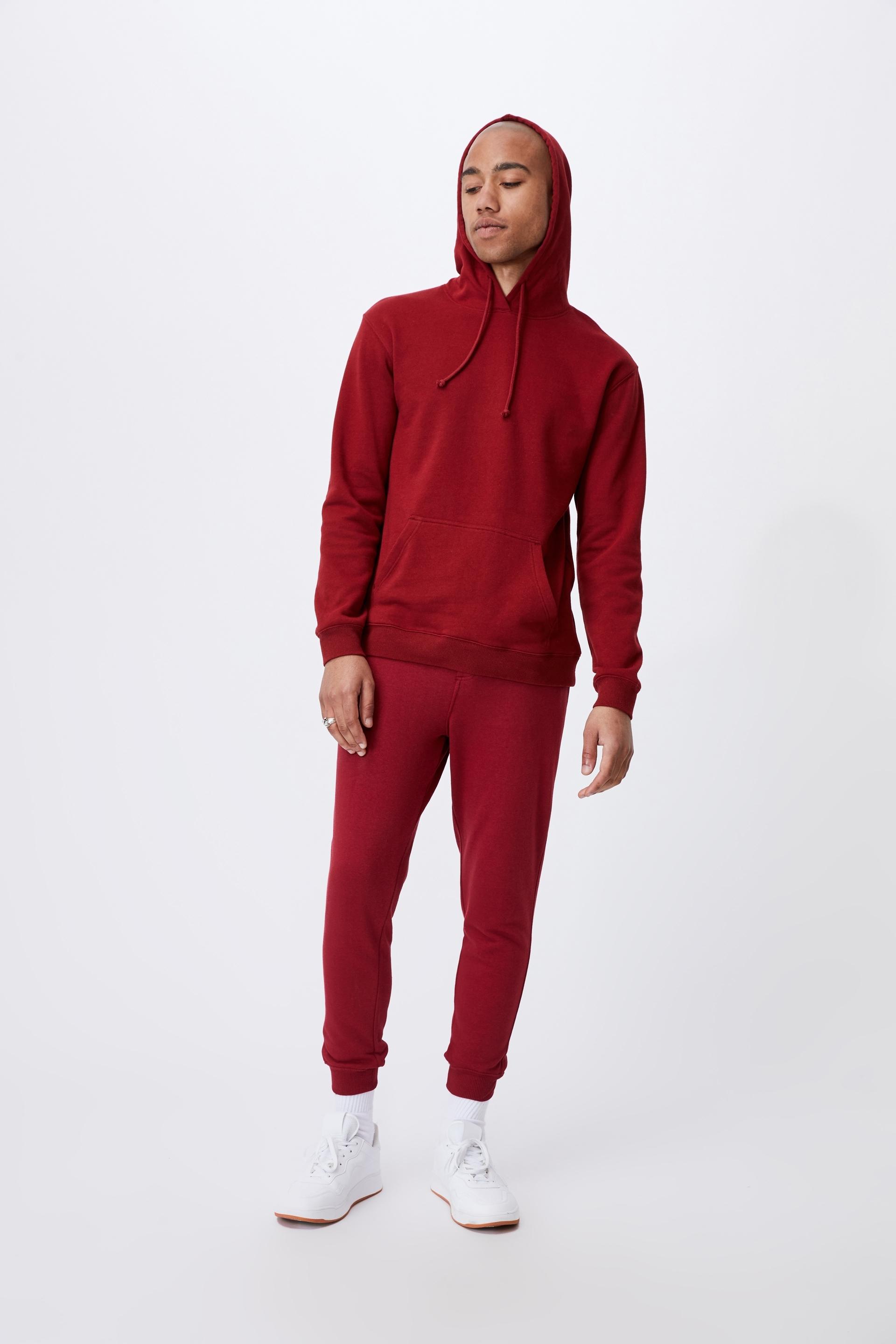Essential fleece pullover - sun dried red Cotton On Hoodies & Sweats ...
