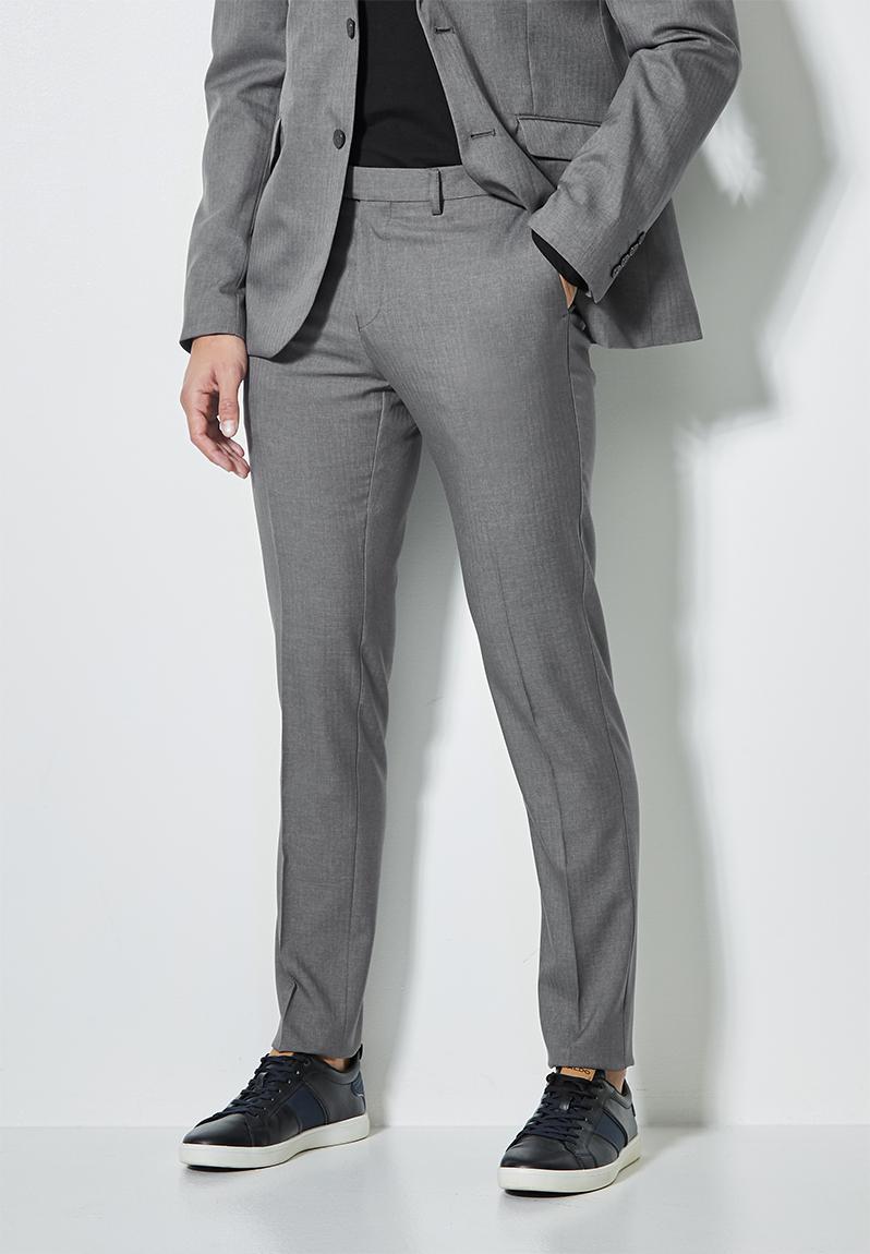 Soho slim fit trouser - light grey Superbalist Formal Pants ...