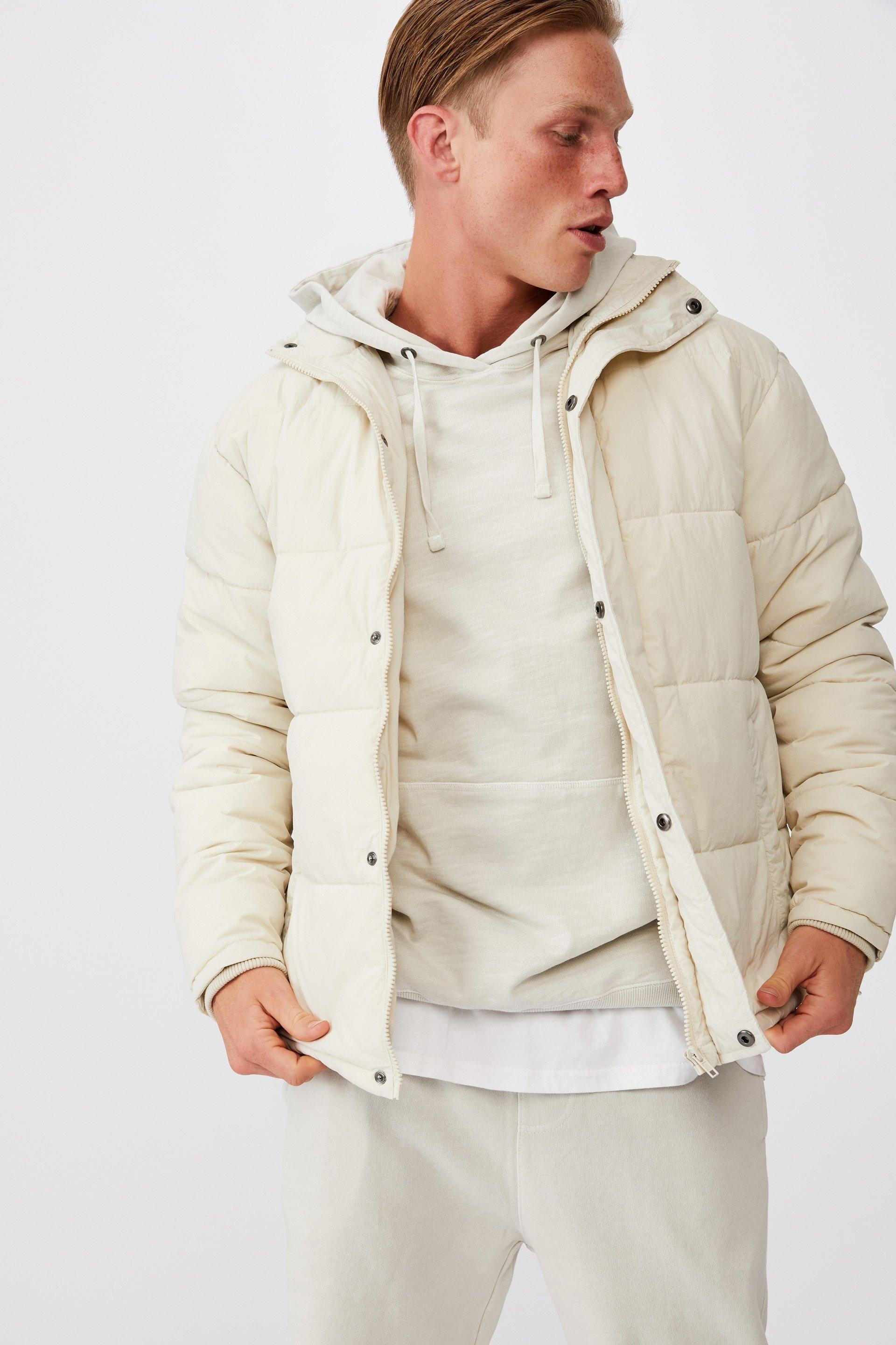 Essential recycled puffer - ecru Cotton On Jackets | Superbalist.com