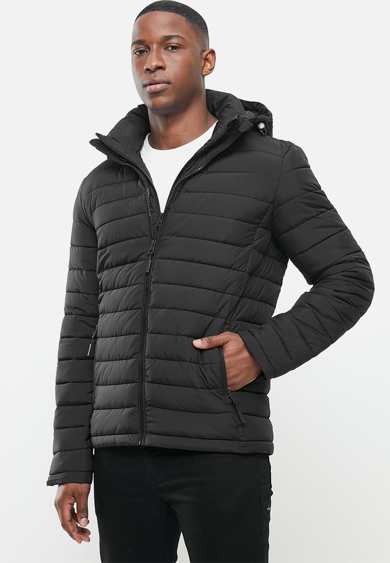 Hooded fuji jacket - black Superdry. Jackets | Superbalist.com