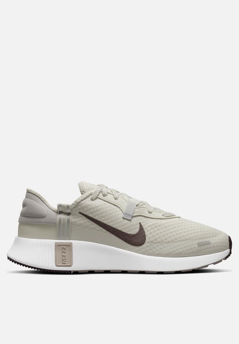 nike grey reposto trainers