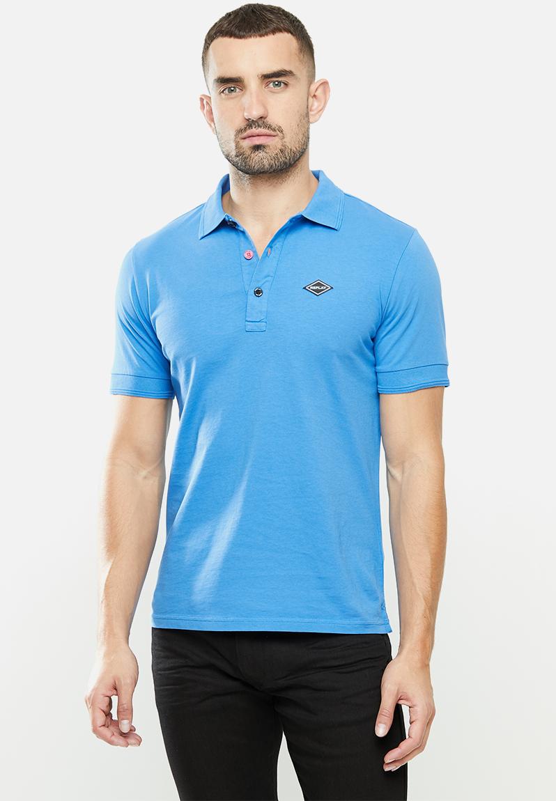 Replay golfer - cobalt3 Replay T-Shirts & Vests | Superbalist.com