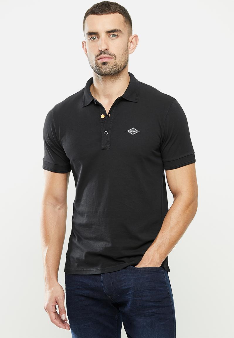 Replay golfer - black3 Replay T-Shirts & Vests | Superbalist.com