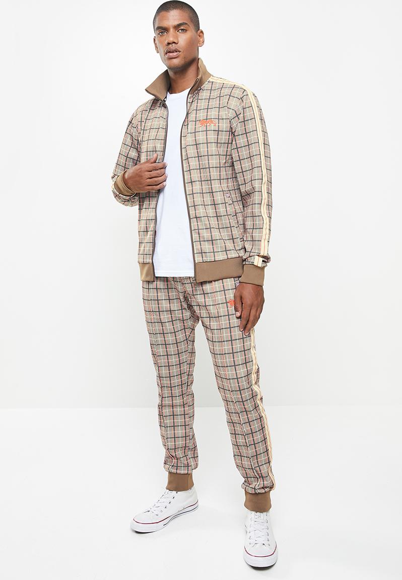 lonsdale gentlemen beige check
