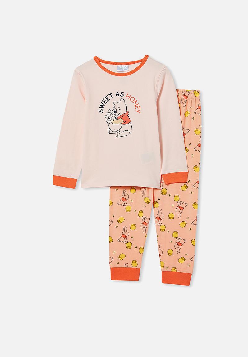 Florence long sleeve pyjama set licensed - lcn dis winnie the pooh ...