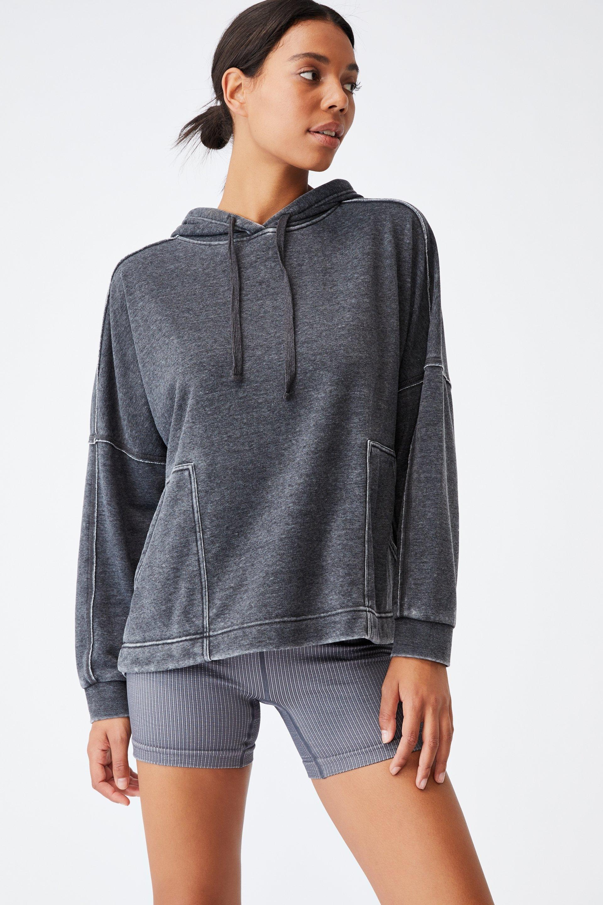 Lifestyle relaxed hoodie - washed black Cotton On Hoodies, Sweats ...