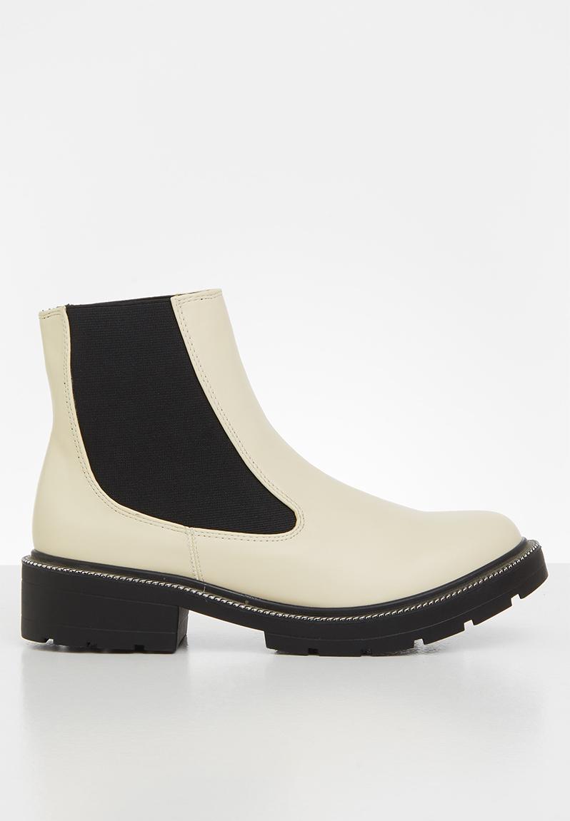 Lydia chelsea boot - bone pu Z_Code_Z Boots | Superbalist.com