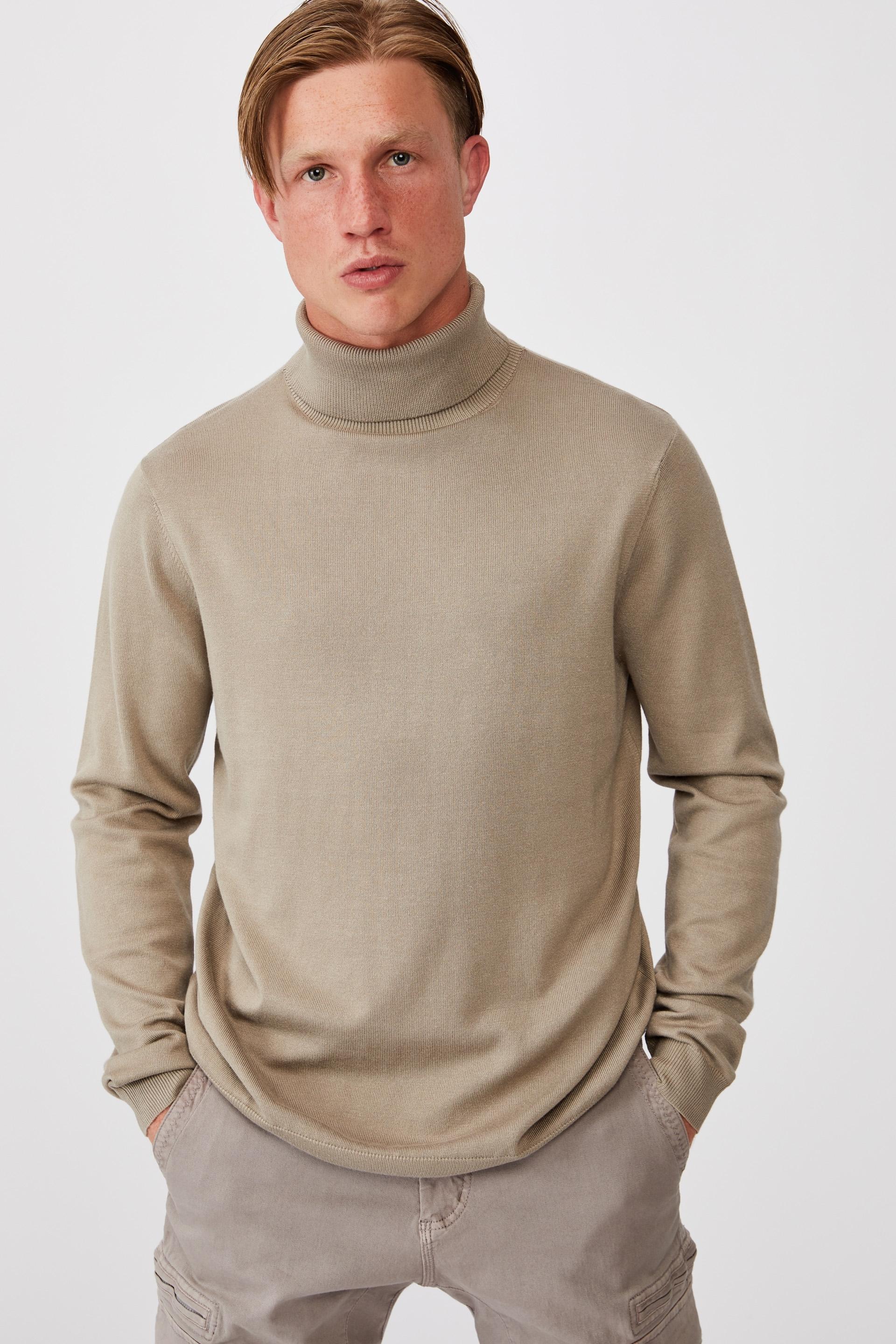 Roll neck sweater - taupe Cotton On Hoodies & Sweats | Superbalist.com