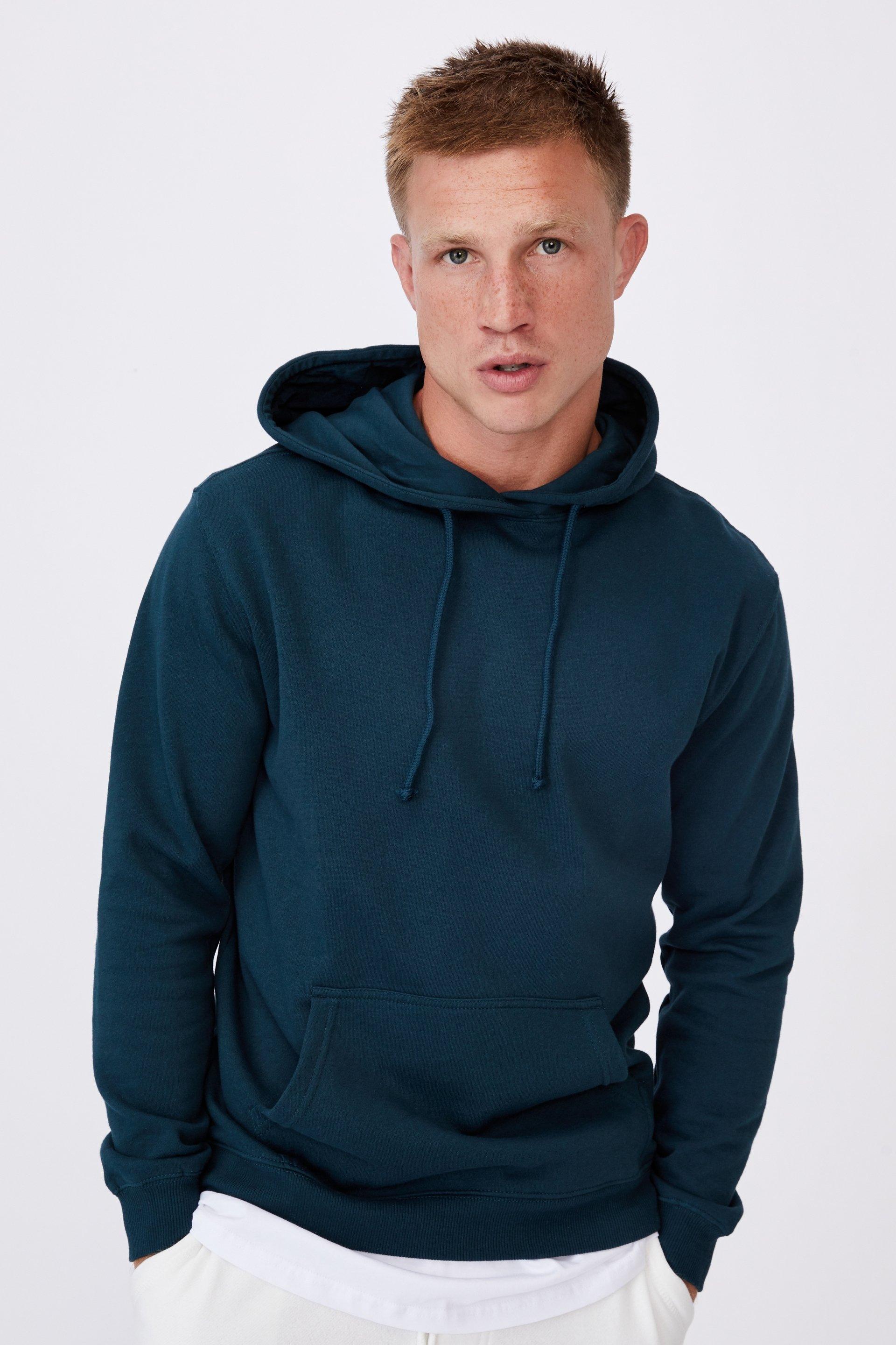 Essential fleece pullover - deep sea teal Cotton On Hoodies & Sweats ...