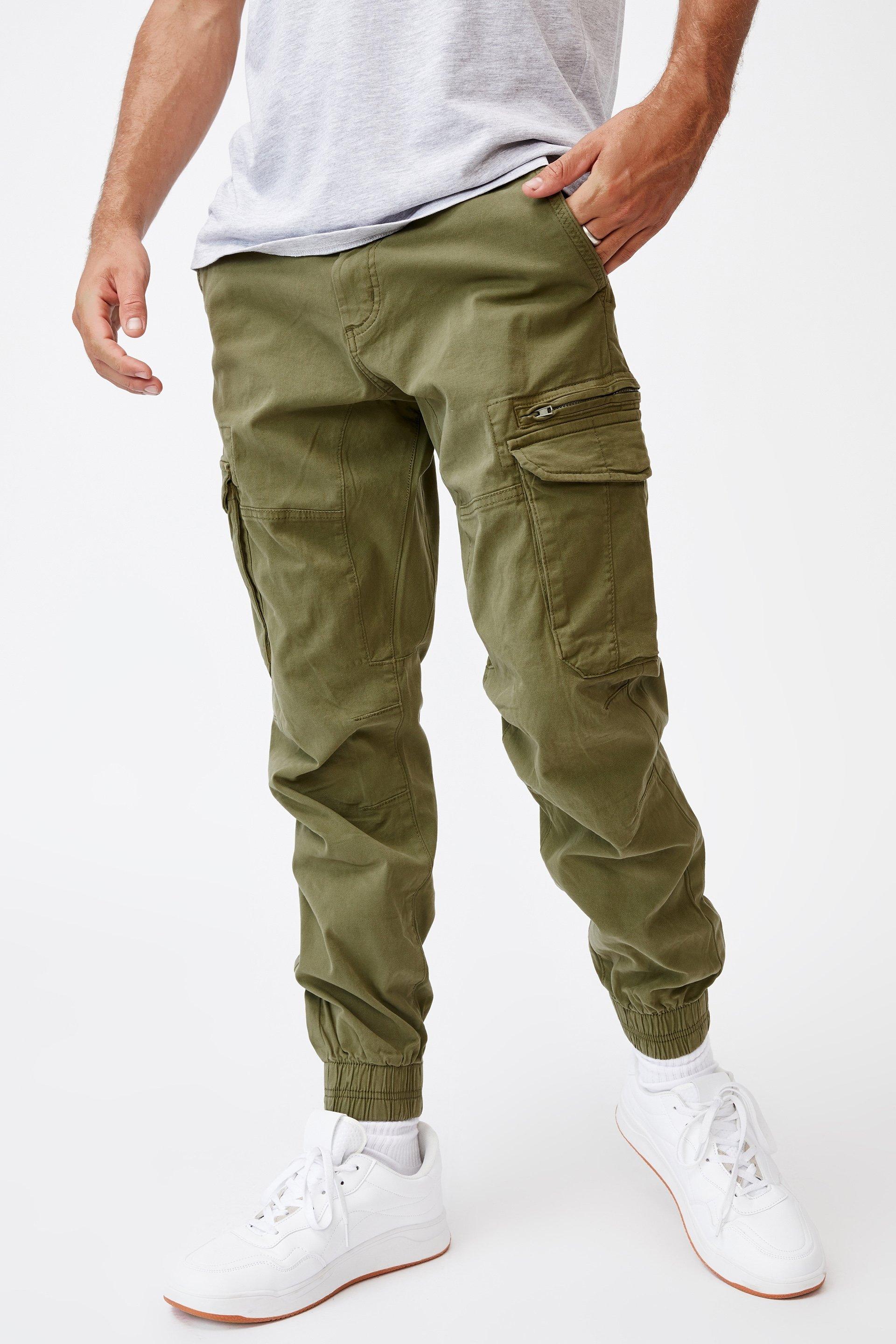 Urban jogger - army green cargo Cotton On Pants & Chinos | Superbalist.com