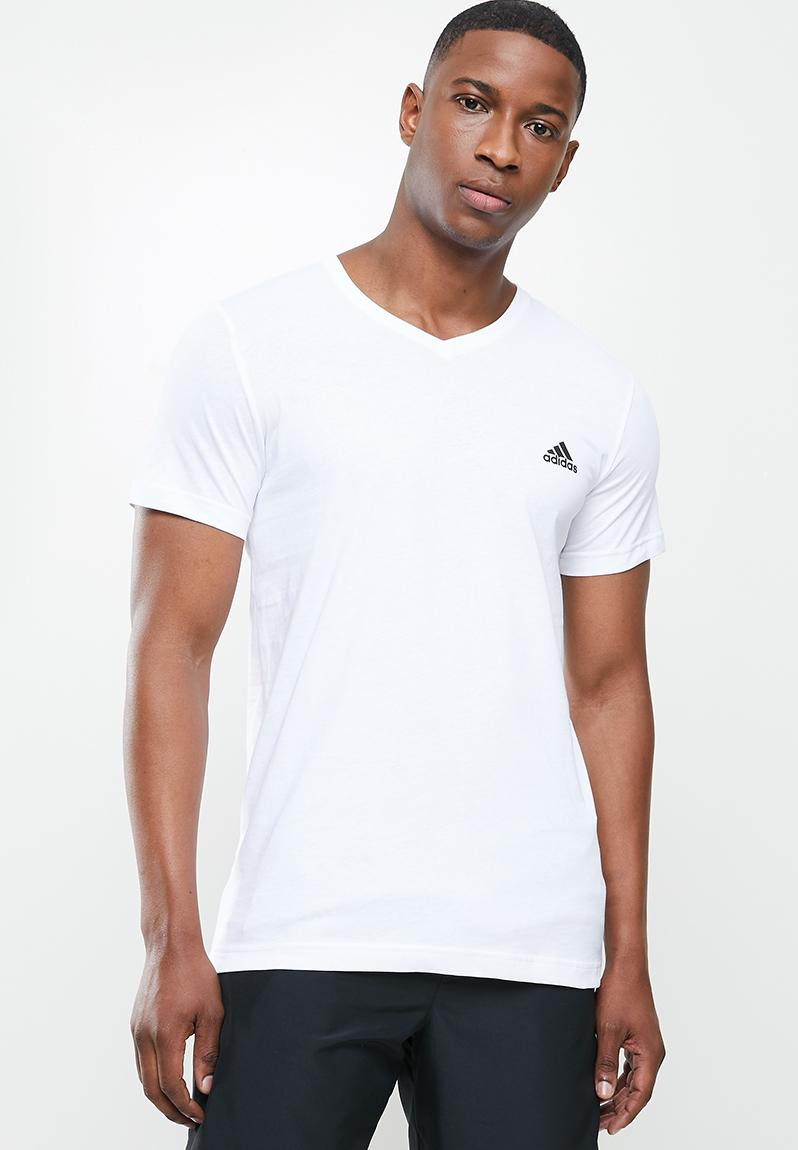 V-neck t-shirt - white1 adidas Performance T-Shirts | Superbalist.com