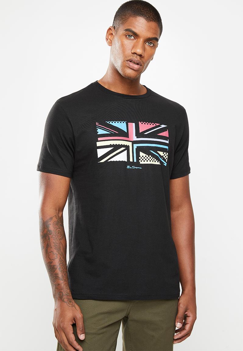 UK sliced tee - black Ben Sherman T-Shirts & Vests | Superbalist.com