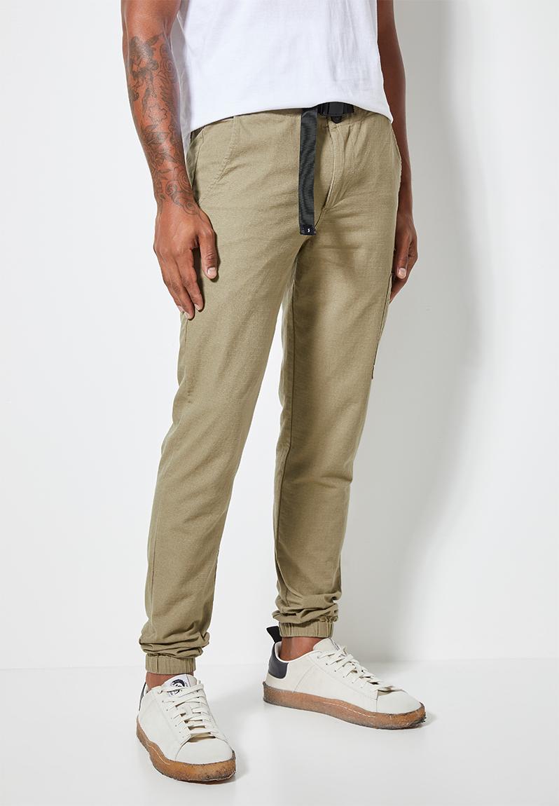 tapered utility pants