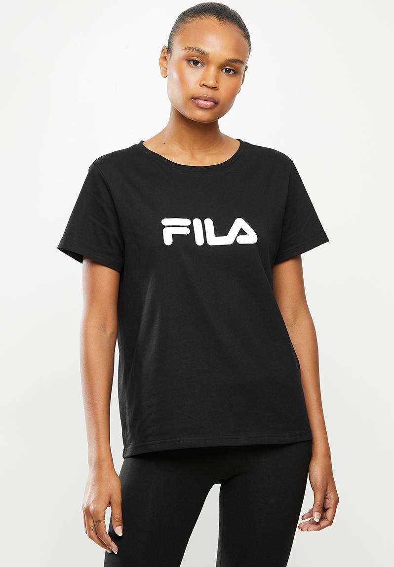 Mono deckle tee - black FILA T-Shirts | Superbalist.com