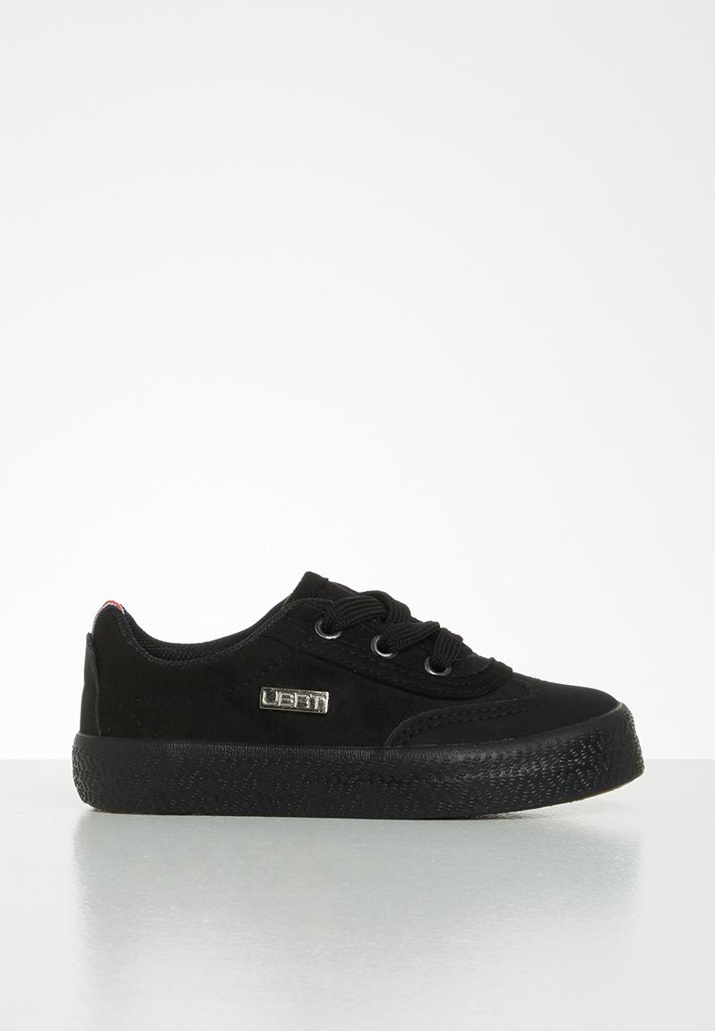 La 1 faux suede sneakers - black UrbanArt Shoes | Superbalist.com