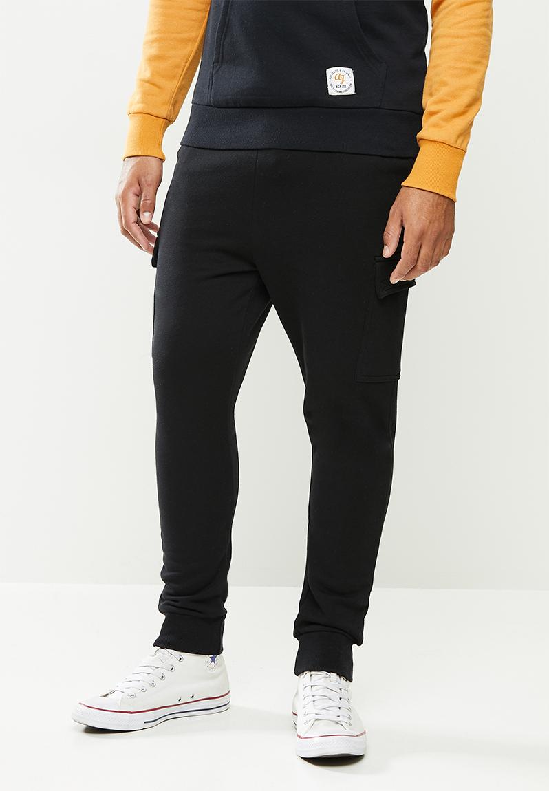 Aca joe cargo jogger - black Aca Joe Pants & Chinos | Superbalist.com