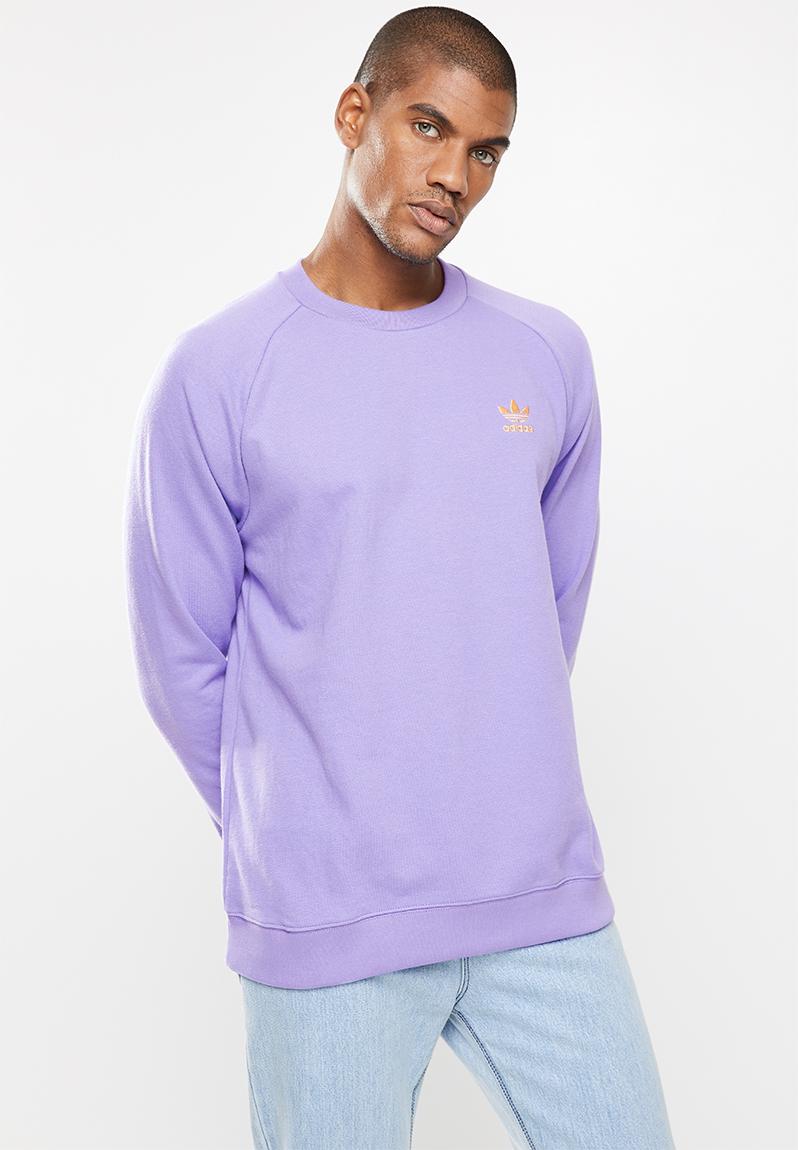 Essential crew sweatshirt - light purple adidas Originals Hoodies