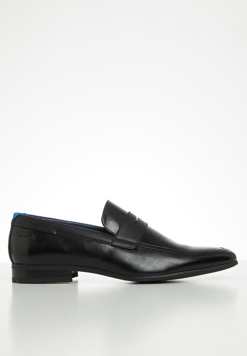 Sagese Black Gino Paoli Slip Ons And Loafers Superbalist Com