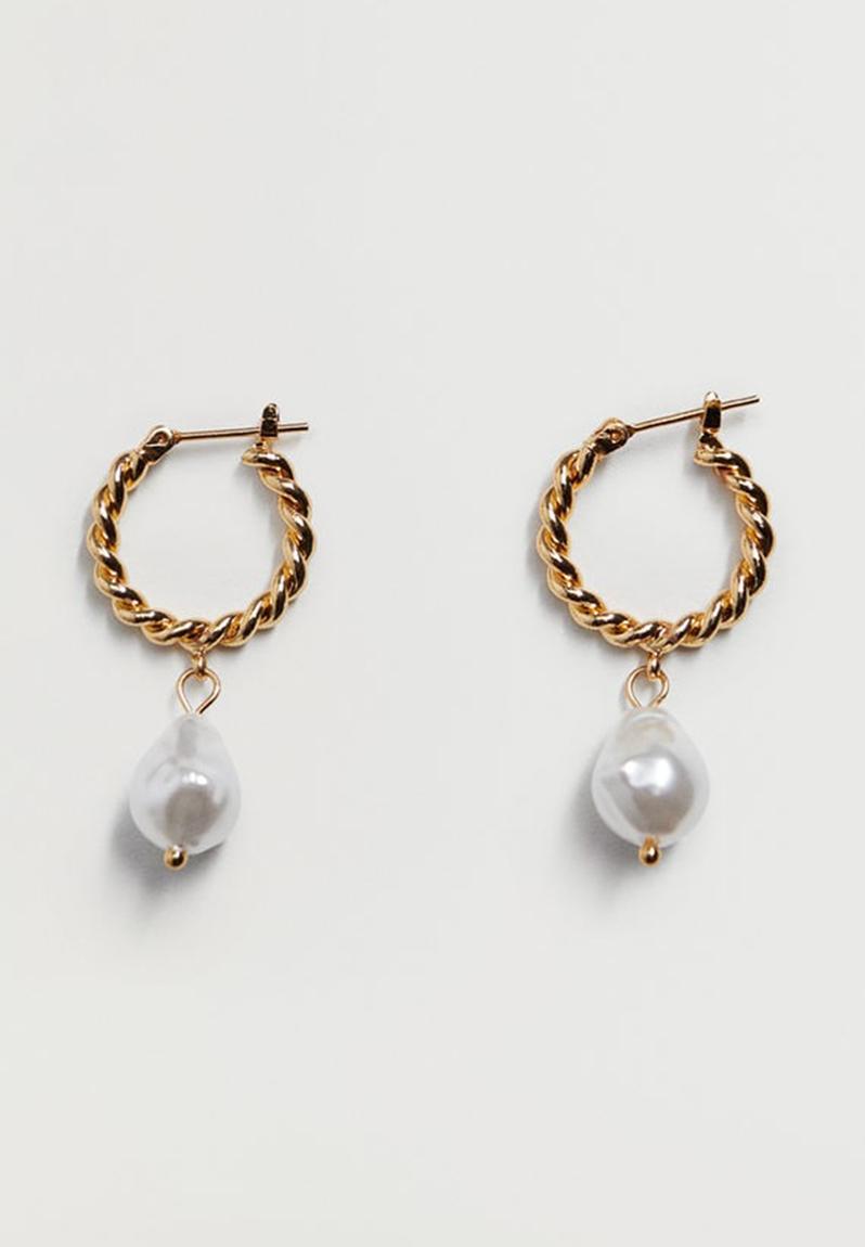 Tupi earrings - gold Violeta by Mango Jewellery | Superbalist.com