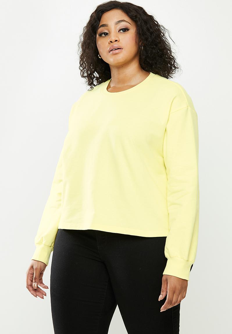 Cropped sweater - butter yellow plus Blake Tops | Superbalist.com