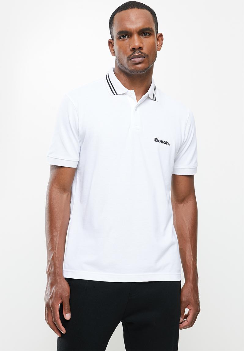 Gruff polo - white Bench T-Shirts & Vests | Superbalist.com