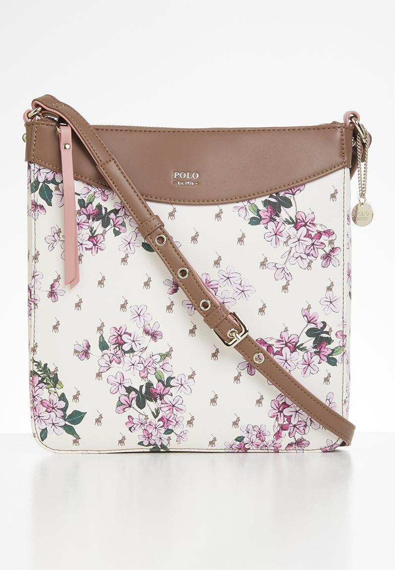 Floral crossbody bag - cream POLO Bags & Purses | Superbalist.com