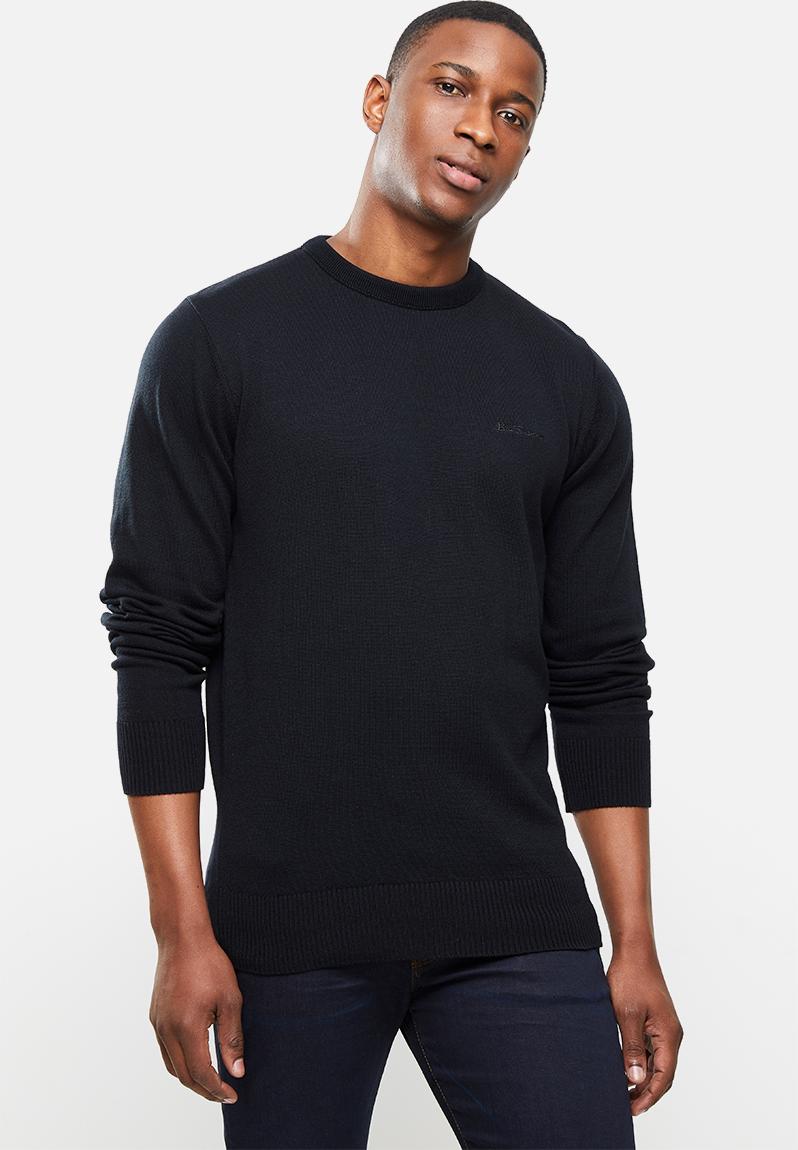 Crew knit - navy Ben Sherman Knitwear | Superbalist.com