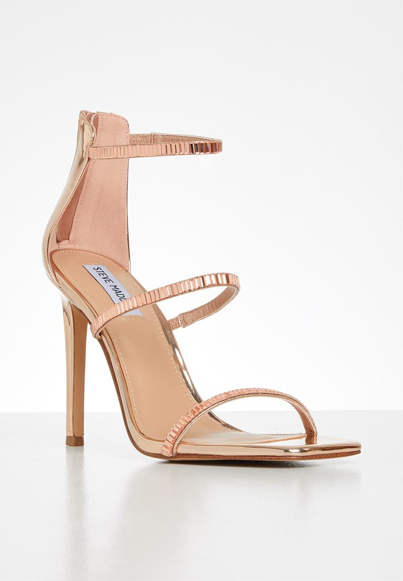 Chandel Heel Rose Gold Steve Madden Heels Superbalist Com