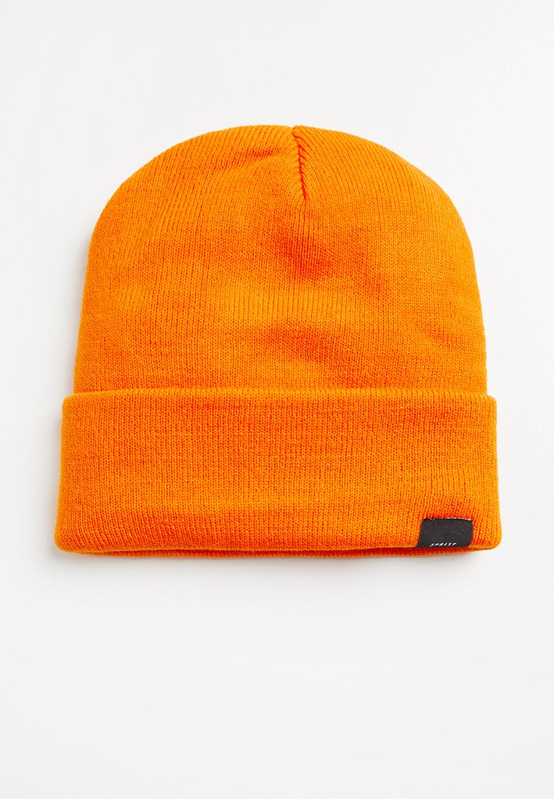 Ribbed knit beanie - orange Superbalist Headwear | Superbalist.com