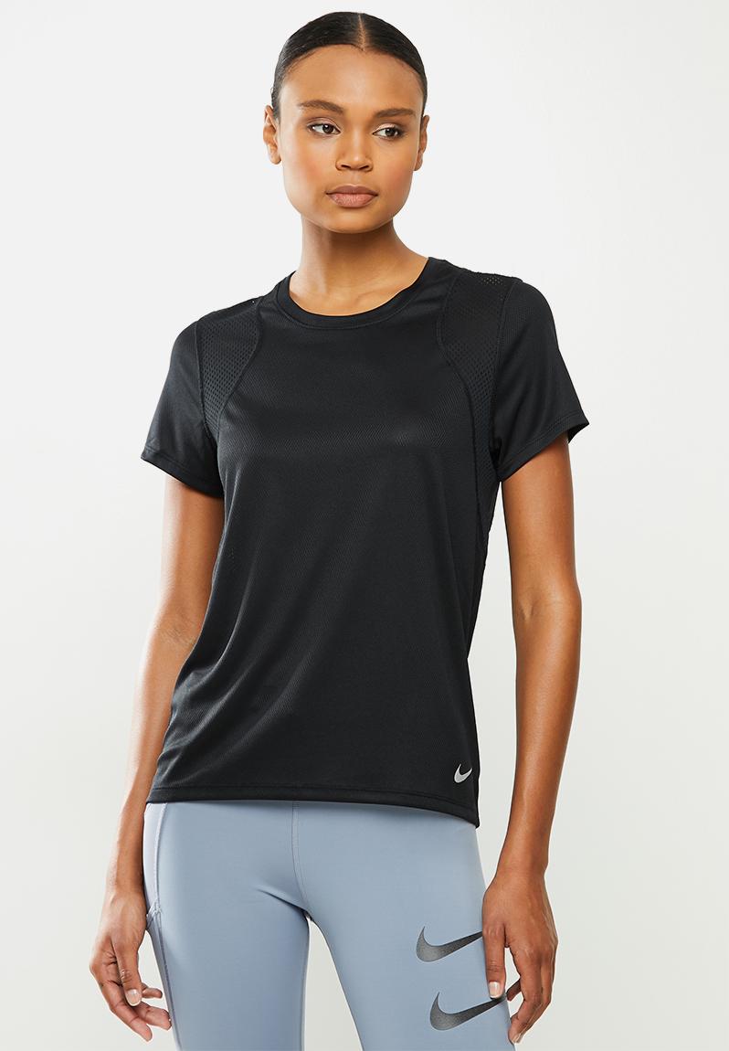 Nike running t-shirt - black Nike T-Shirts | Superbalist.com