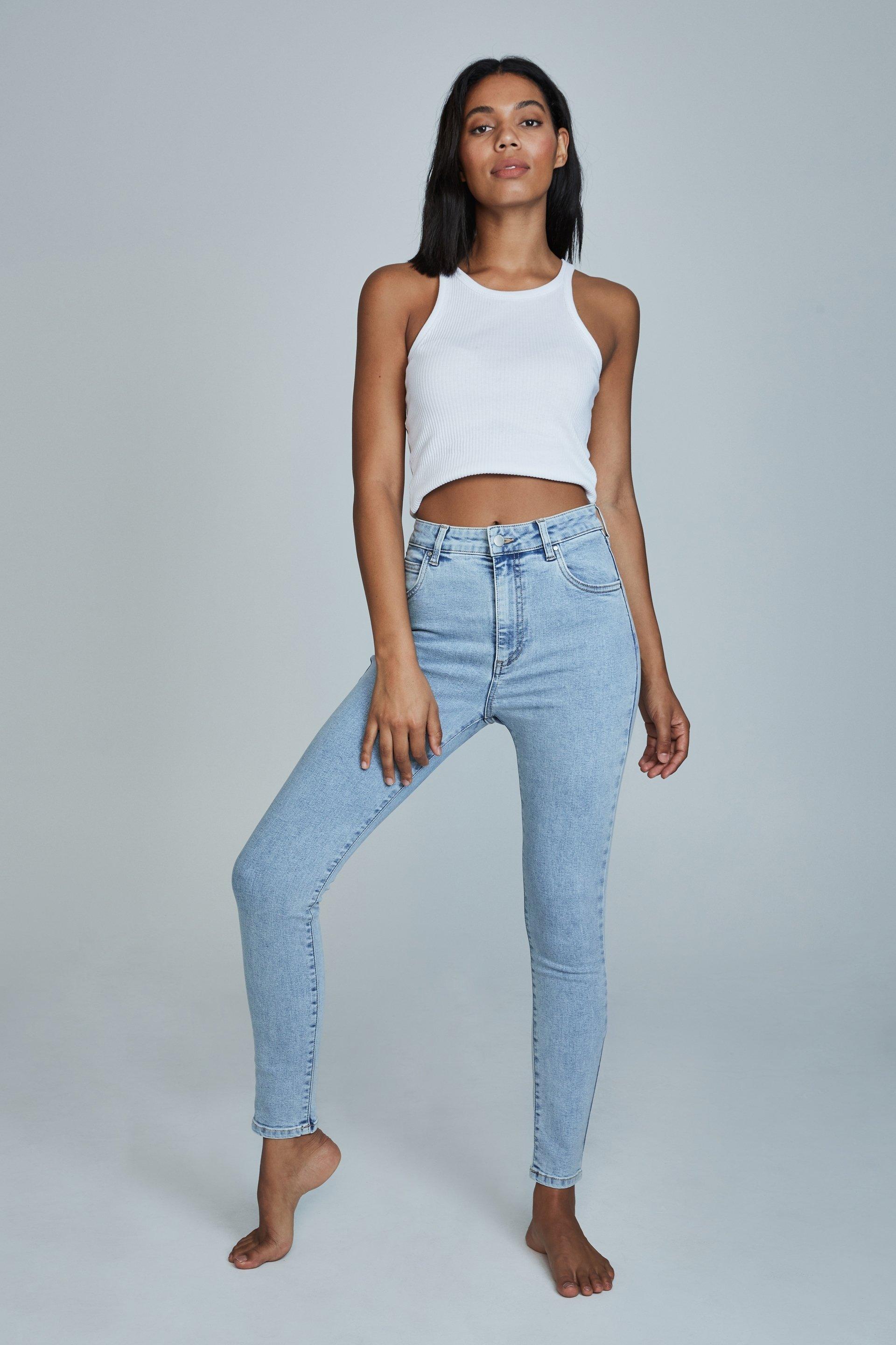 High rise skinny jean - lennox blue Cotton On Jeans | Superbalist.com