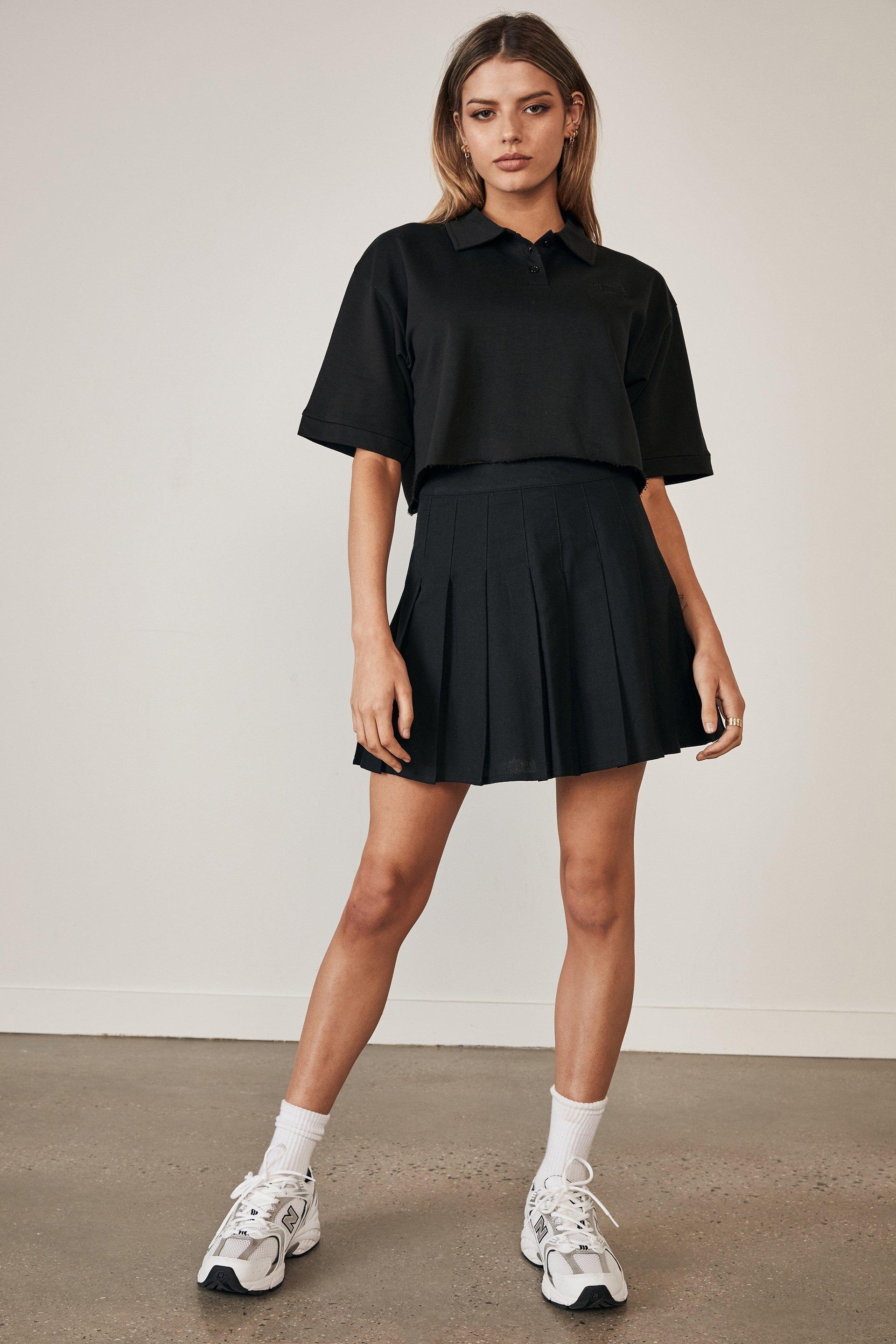 Pleated skirt - black1 Factorie Skirts | Superbalist.com