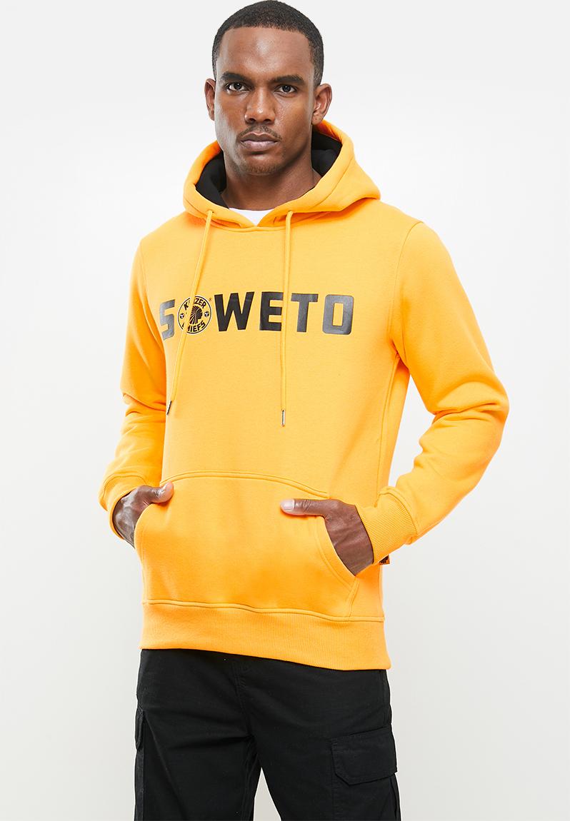 Soweto hoodie - yellow Kaizer Chiefs - Urban Edition Hoodies, Sweats ...