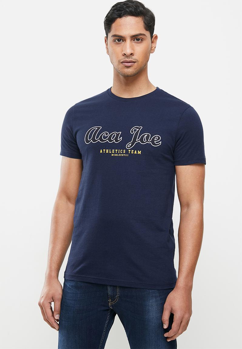 Aca joe t-shirt - navy blue Aca Joe T-Shirts & Vests | Superbalist.com