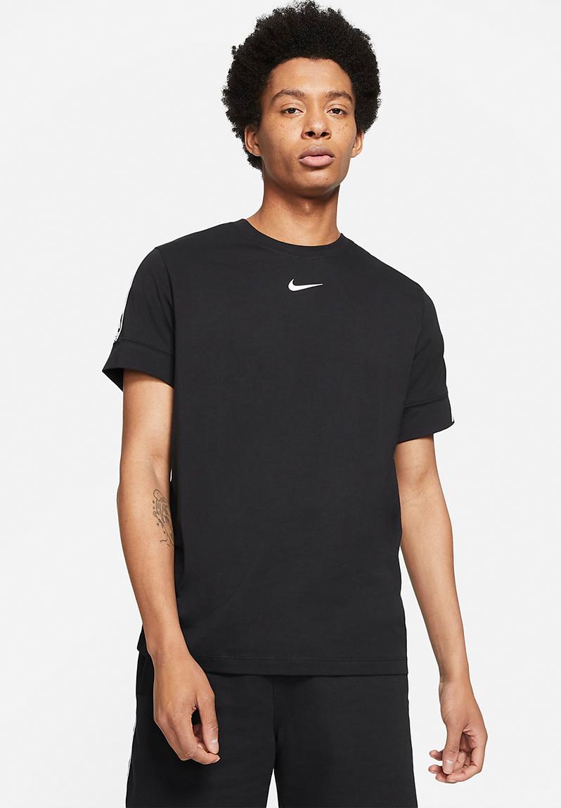 Nsw repeat short sleeve tee - black/white Nike T-Shirts | Superbalist.com