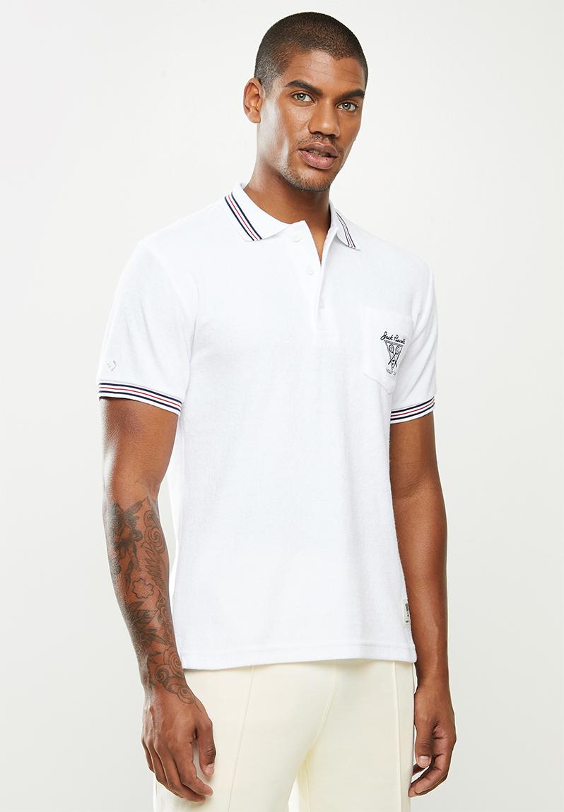 Todd snyder x converse polo shirt - white Converse T-Shirts & Vests ...