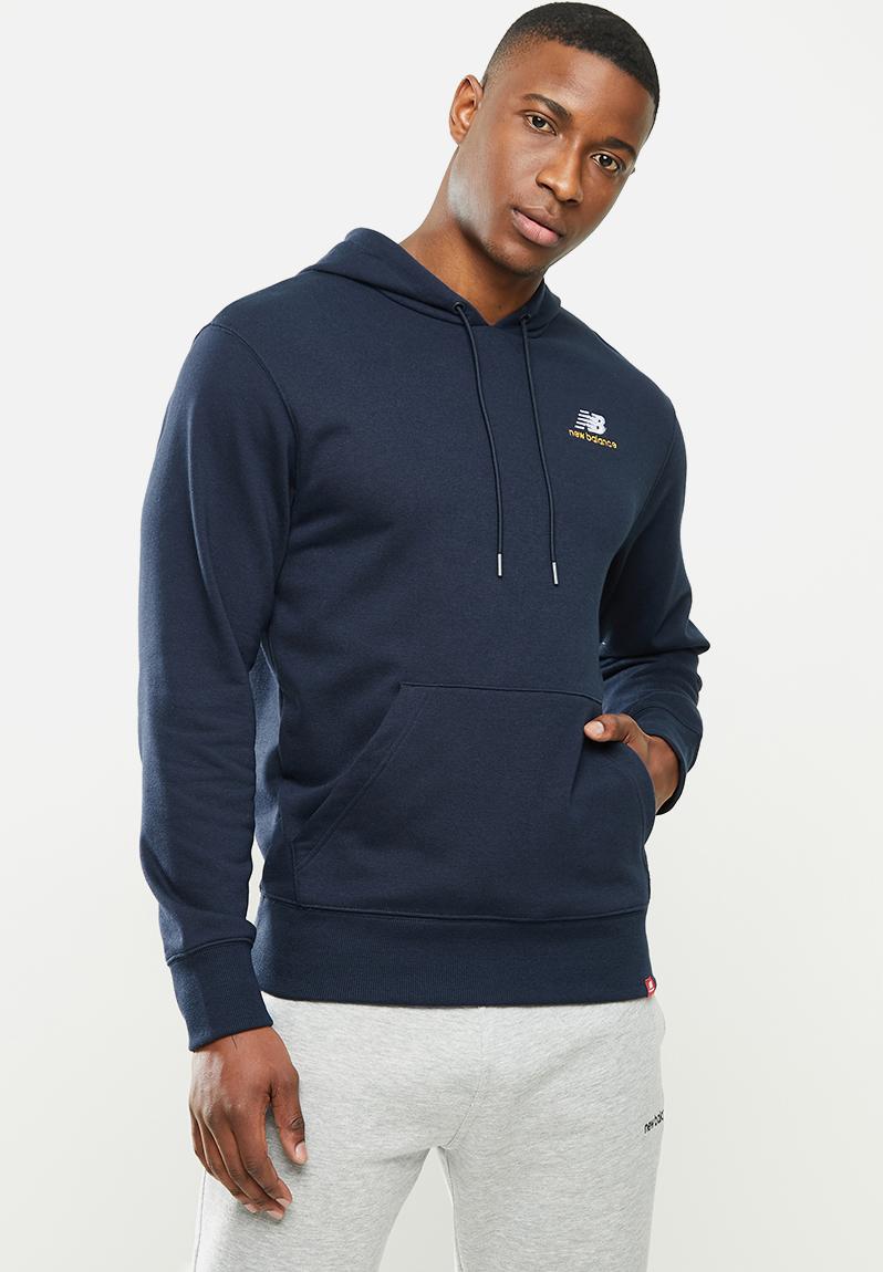 Nb essentials embroidered hoodie - eclipse New Balance Hoodies, Sweats ...
