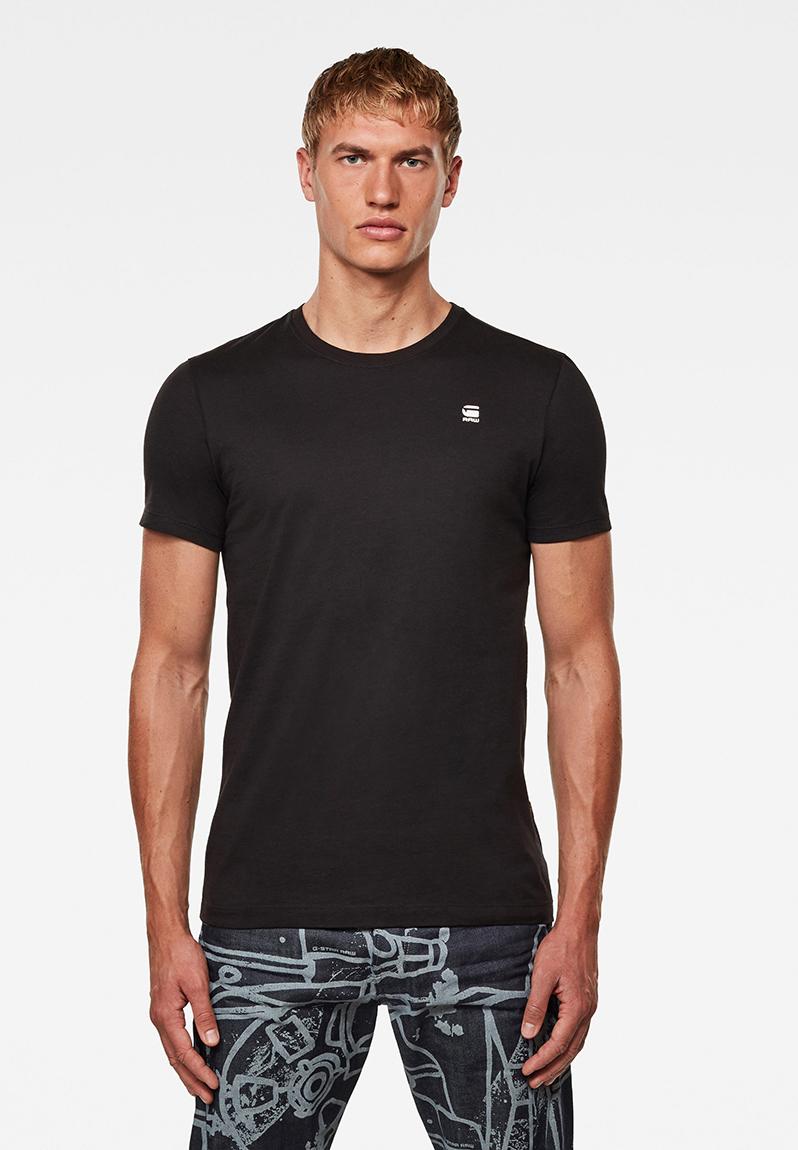 Graw slim r t s\s - dk black G-Star RAW T-Shirts & Vests | Superbalist.com