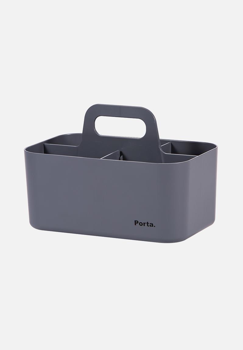 Porta compact storage holder - grey Litem Organisation | Superbalist.com