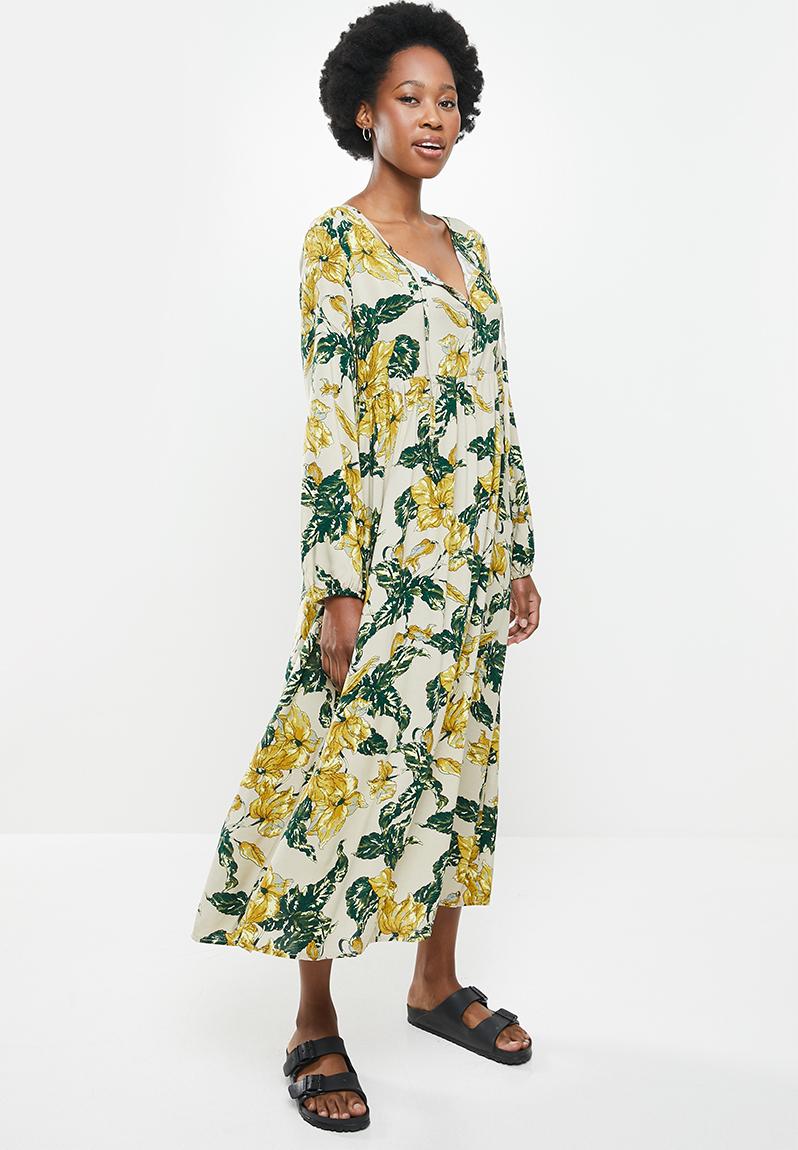 Coco tunic dress - yellow floral O'Neill Casual | Superbalist.com