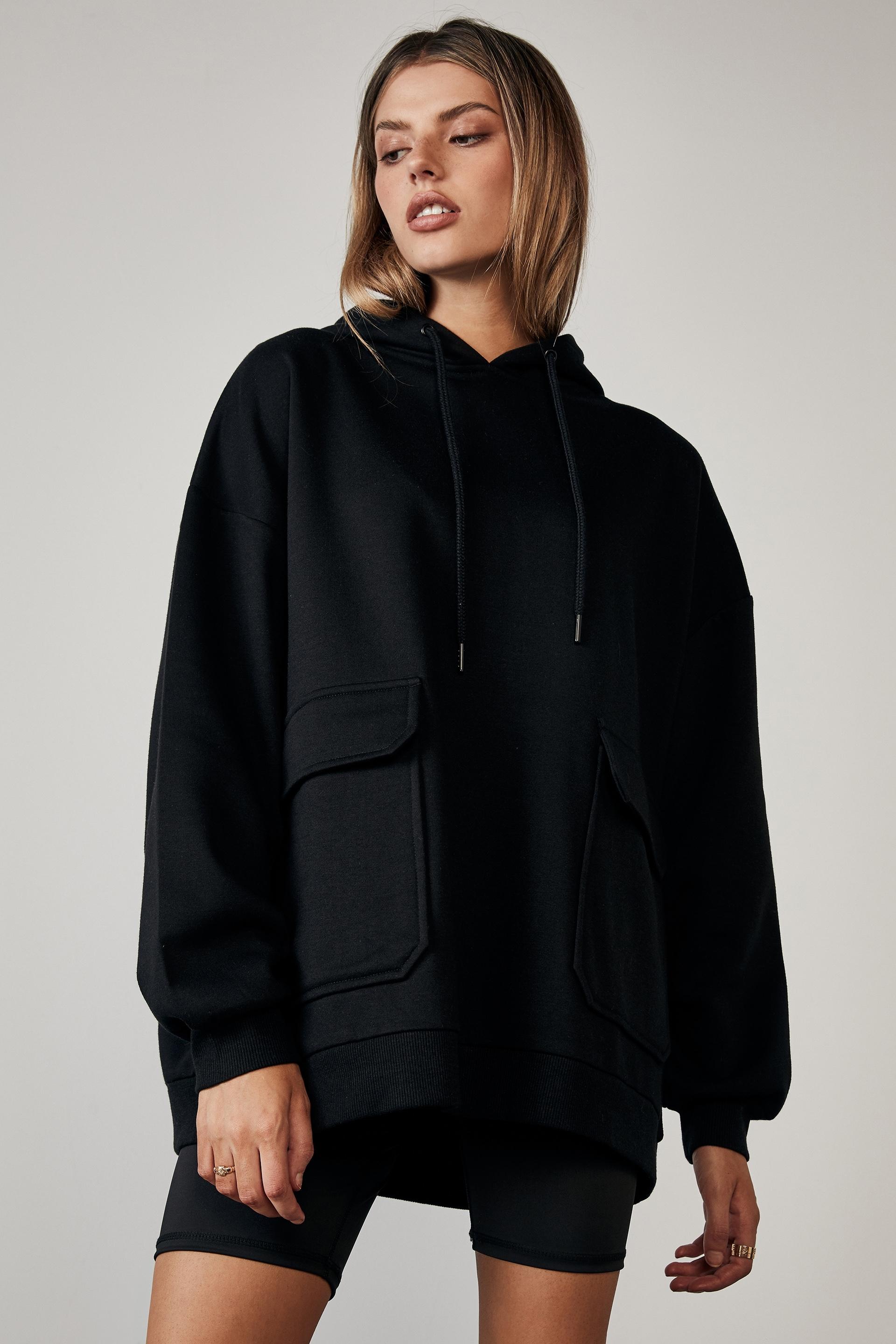 Utility hoodie - black Factorie Hoodies & Sweats | Superbalist.com