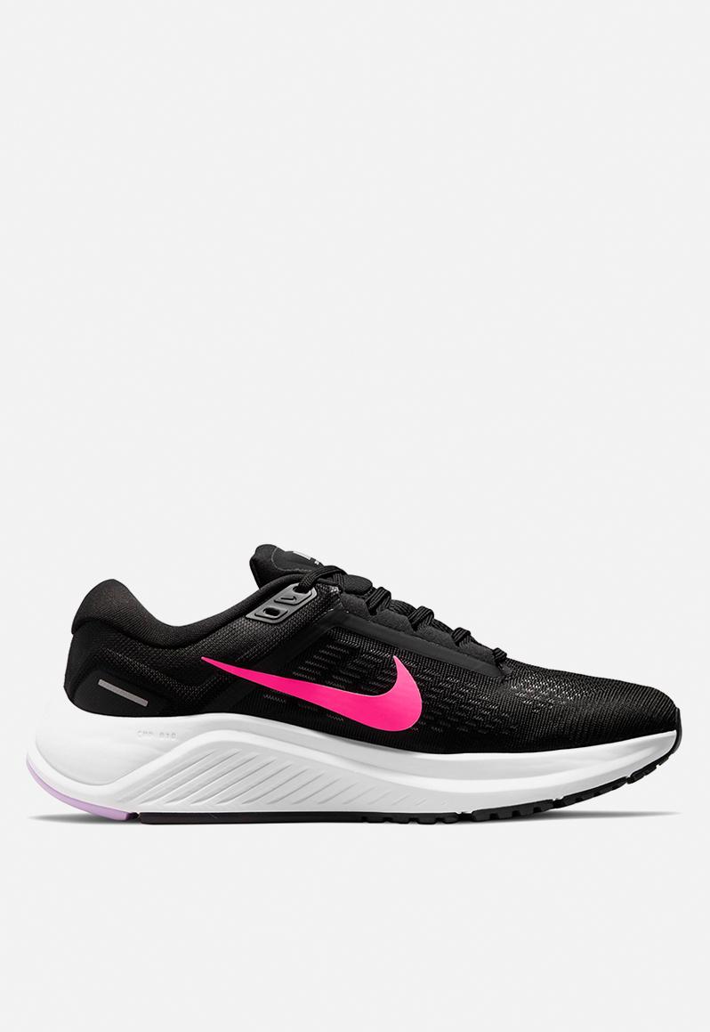 Nike air zoom structure 24 - da8570-002 - black/hyper pink-anthracite ...